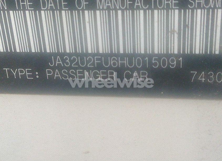 Photo 9 of 2017 Mitsubishi Lancer ES (VIN JA32U2FU6HU015091)