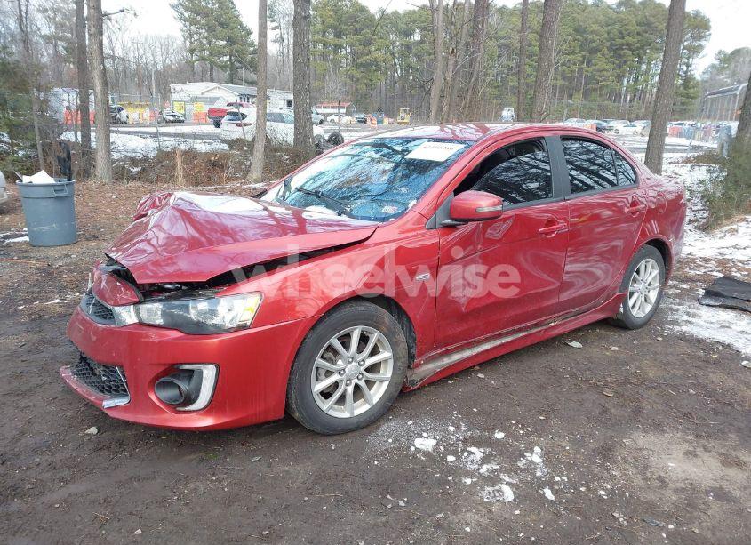 Photo 2 of 2016 Mitsubishi Lancer ES (VIN JA32V2FW7GU004159)