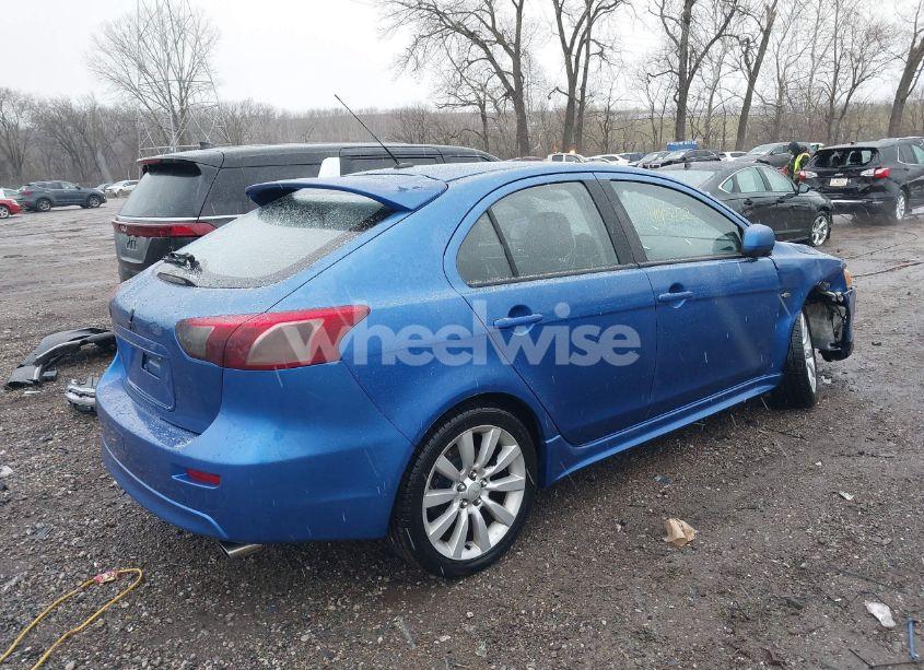 Photo 4 of 2010 Mitsubishi Lancer SPORTBACK GTS (VIN JA32X8HW3AU004984)