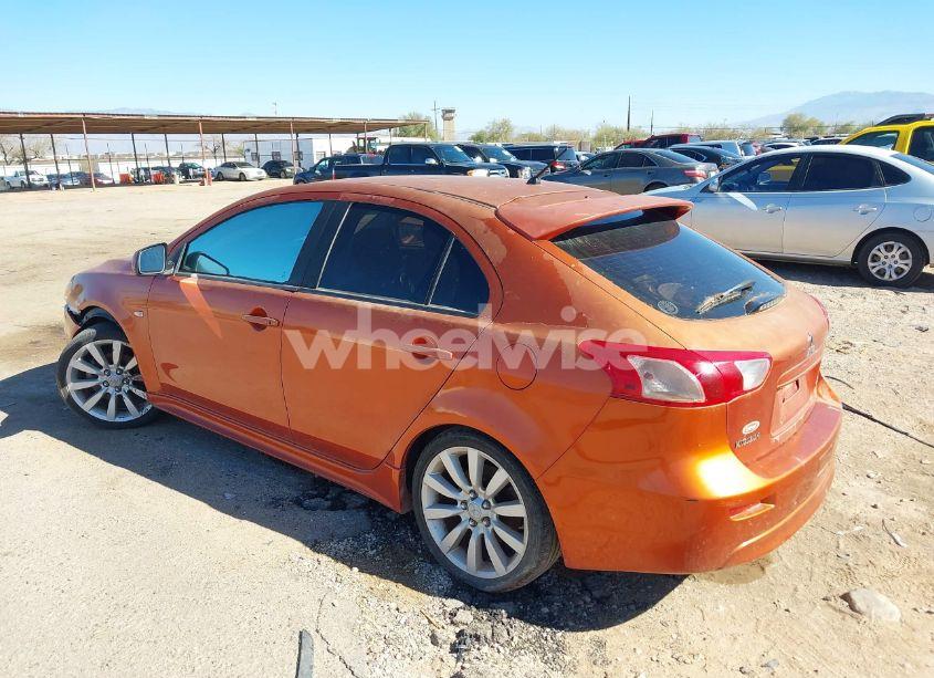 Photo 3 of 2010 Mitsubishi Lancer SPORTBACK GTS (VIN JA32X8HWXAU004447)