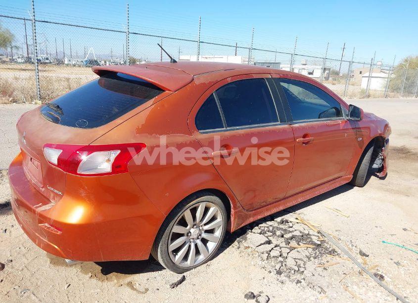 Photo 4 of 2010 Mitsubishi Lancer SPORTBACK GTS (VIN JA32X8HWXAU004447)