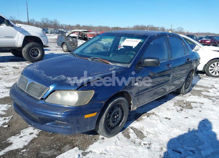 Photo 2 of 2003 Mitsubishi Lancer ES (VIN JA3AJ26E13U0A3996)