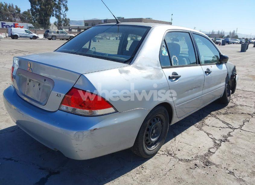 Photo 4 of 2005 Mitsubishi Lancer ES (VIN JA3AJ26E15U053014)