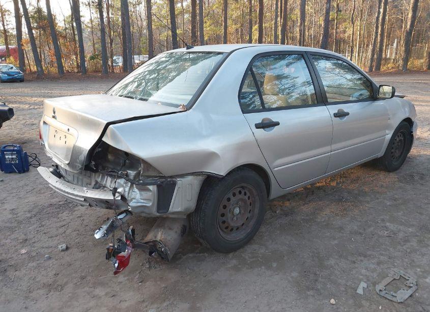 Photo 4 of 2007 Mitsubishi Lancer ES (VIN JA3AJ26E17U017424)