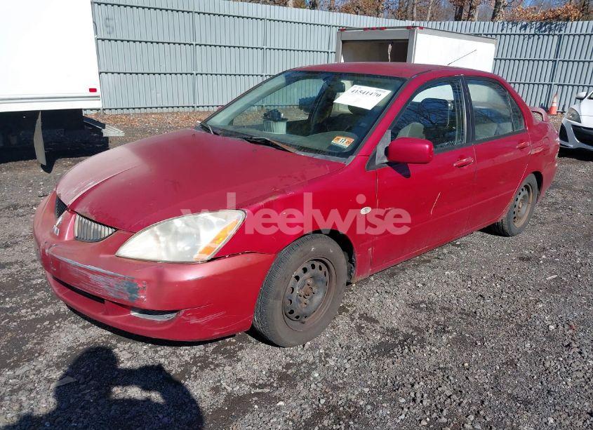 Photo 2 of 2005 Mitsubishi Lancer ES (VIN JA3AJ26E55U031209)