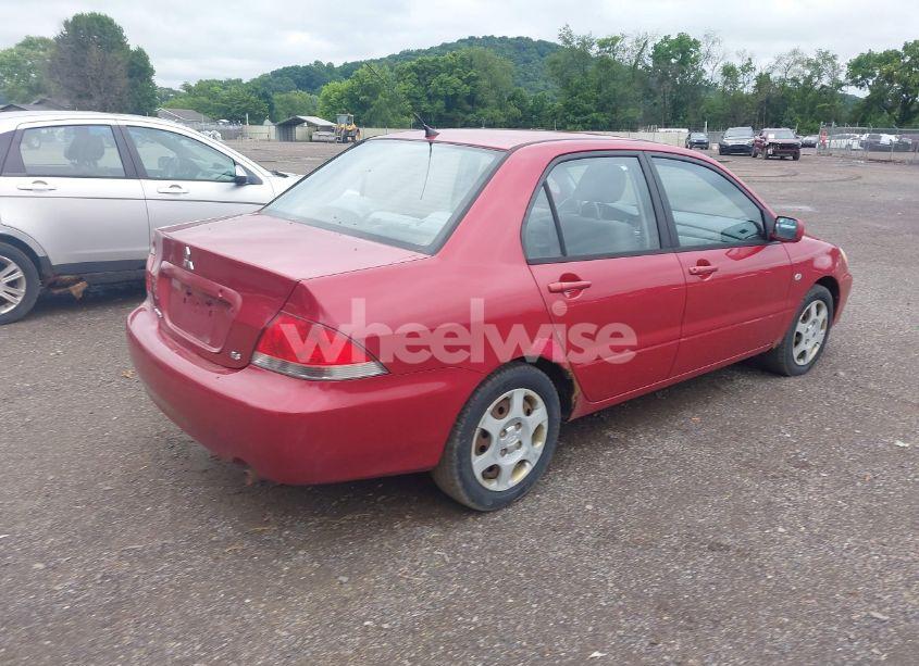 Photo 4 of 2006 Mitsubishi Lancer ES/SE (VIN JA3AJ26E76U014624)