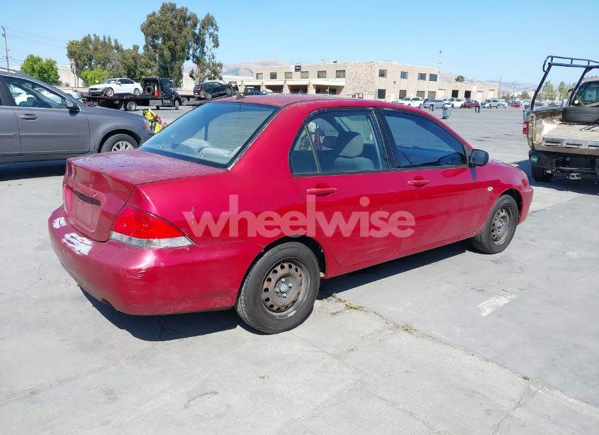 Photo 4 of 2004 Mitsubishi Lancer ES (VIN JA3AJ26E94U061361)