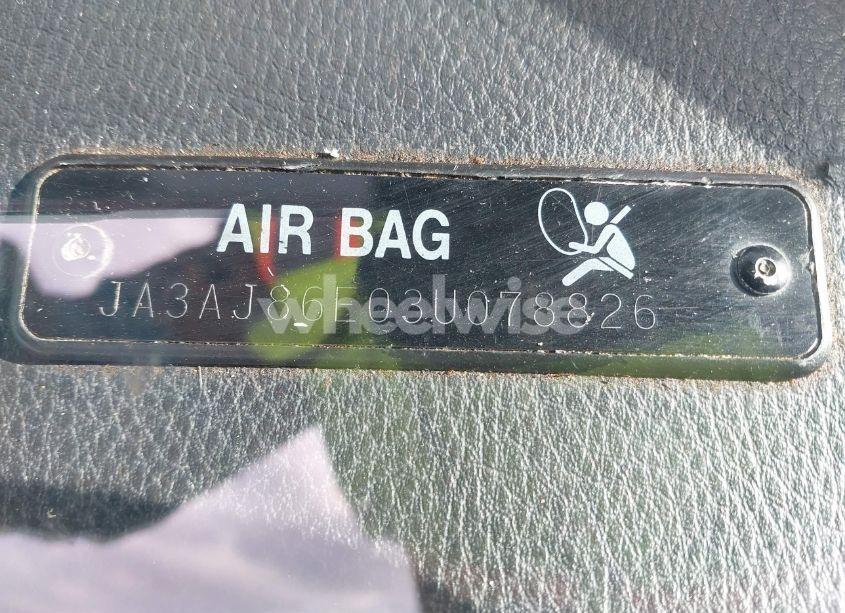 Photo 9 of 2003 Mitsubishi Lancer OZ RALLY (VIN JA3AJ86E03U078826)