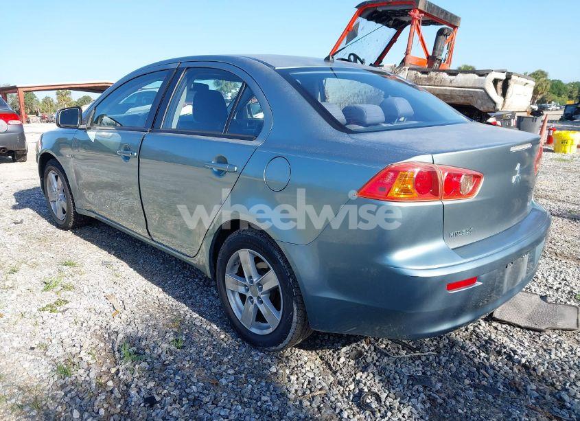 Photo 3 of 2008 Mitsubishi Lancer DE/ES (VIN JA3AU26U08U009606)