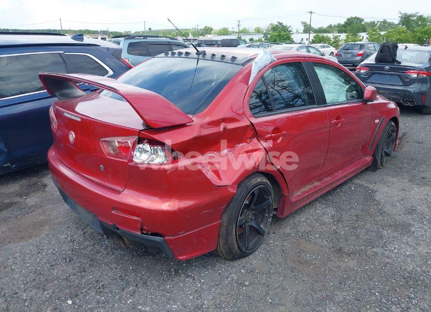Photo 4 of 2008 Mitsubishi Lancer EVOLUTION GSR (VIN JA3AW86V58U048553)