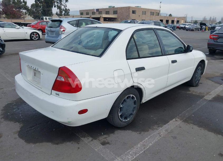 Photo 4 of 2000 Mitsubishi Mirage DE (VIN JA3AY26C7YU017939)
