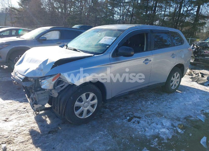 Photo 2 of 2014 Mitsubishi Outlander ES (VIN JA4AD2A34EZ010511)