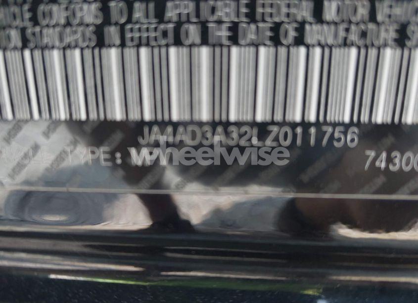 Photo 9 of 2020 Mitsubishi Outlander SE 2.4 (VIN JA4AD3A32LZ011756)