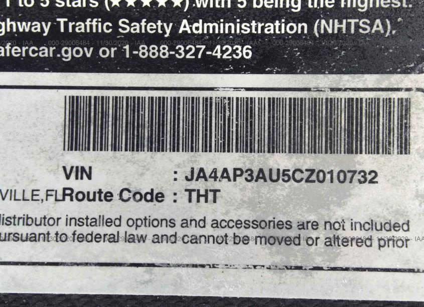 Photo 9 of 2012 Mitsubishi Outlander SPORT ES (VIN JA4AP3AU5CZ010732)