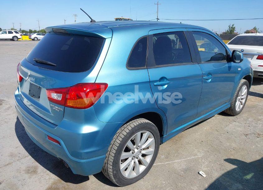 Photo 4 of 2011 Mitsubishi Outlander SPORT SE (VIN JA4AP4AU0BZ008309)