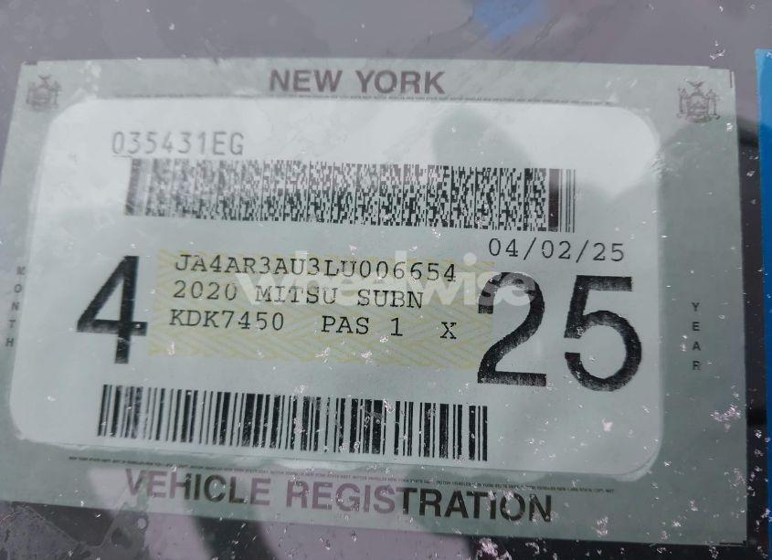 Photo 9 of 2020 Mitsubishi Outlander SPORT 2.0 ES AWC (VIN JA4AR3AU3LU006654)