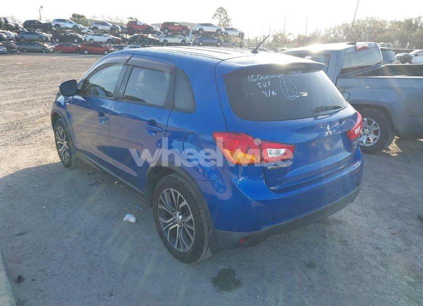 Photo 3 of 2016 Mitsubishi Outlander SPORT 2.4 ES (VIN JA4AR3AW0GZ057815)