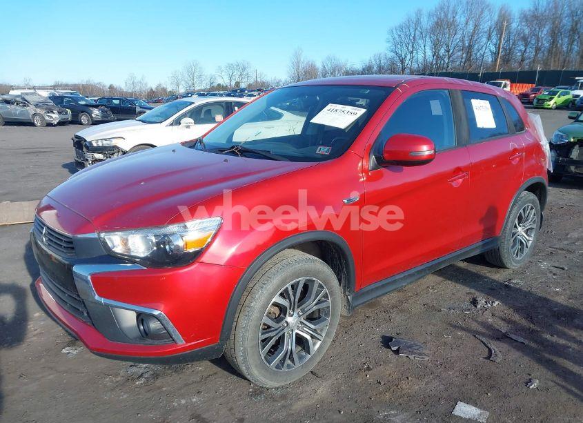 Photo 2 of 2017 Mitsubishi Outlander SPORT 2.4 SE (VIN JA4AR3AW6HZ016770)