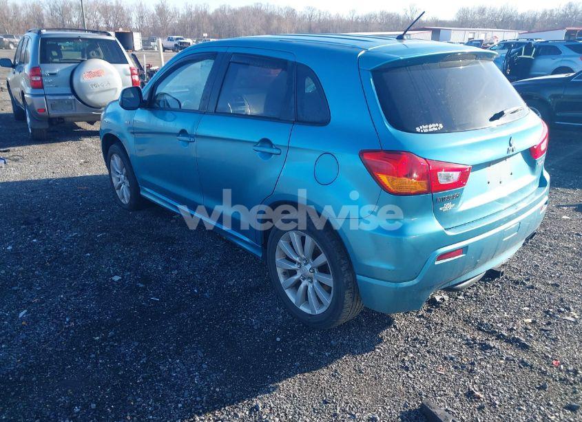 Photo 3 of 2011 Mitsubishi Outlander SPORT SE (VIN JA4AR4AU1BZ024111)