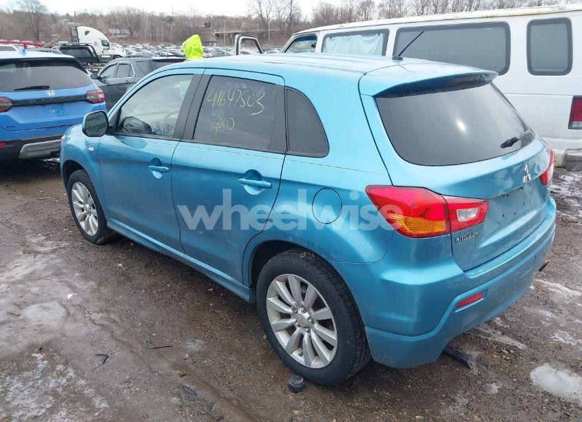 Photo 3 of 2011 Mitsubishi Outlander SPORT SE (VIN JA4AR4AU5BZ018814)