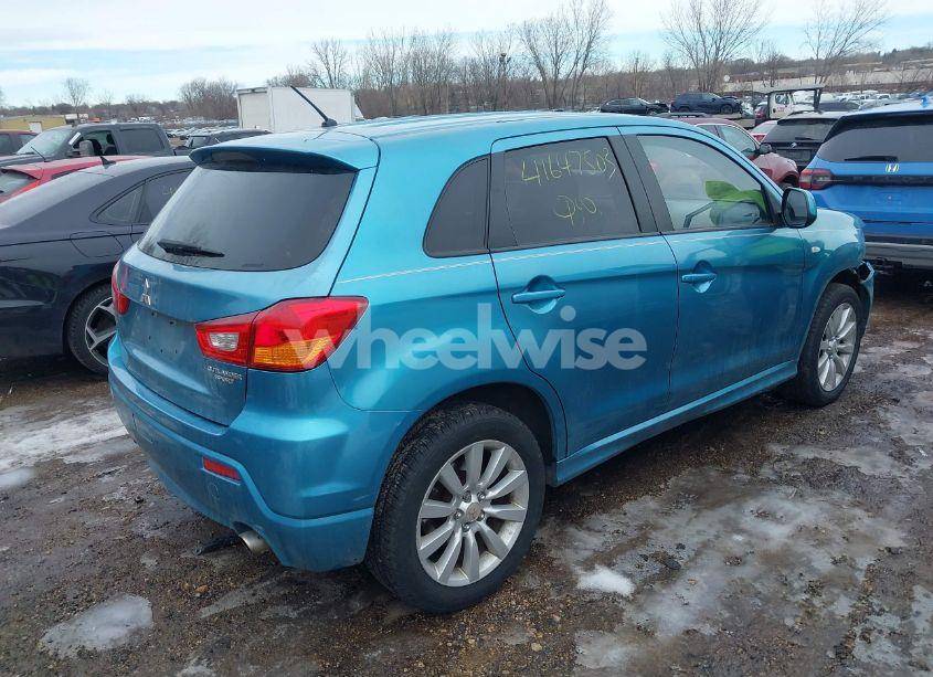 Photo 4 of 2011 Mitsubishi Outlander SPORT SE (VIN JA4AR4AU5BZ018814)