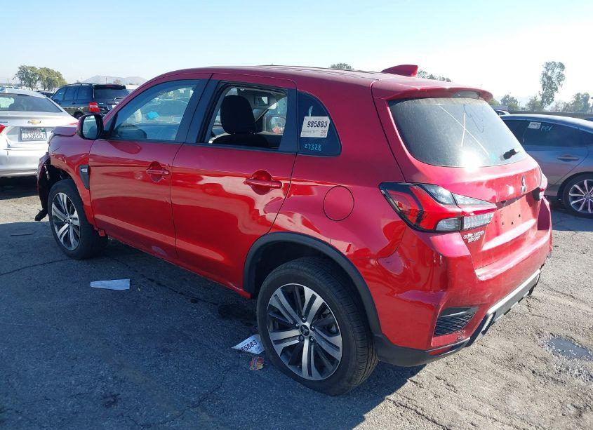 Photo 3 of 2022 Mitsubishi Outlander SPORT (VIN JA4ARUAU2NU021784)