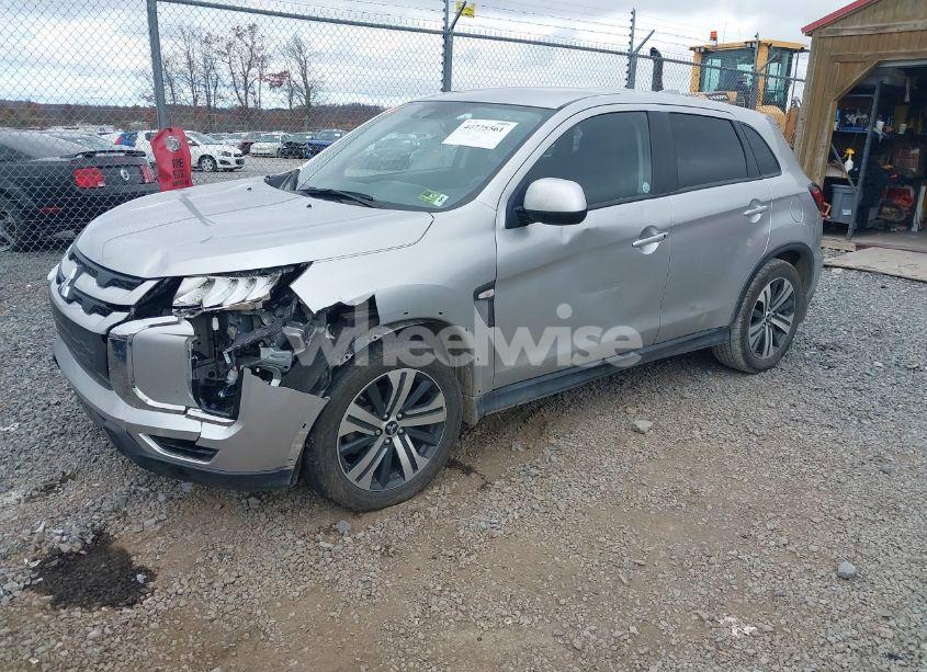 Photo 2 of 2022 Mitsubishi Outlander SPORT 2.0 ES (VIN JA4ARUAU4NU013086)