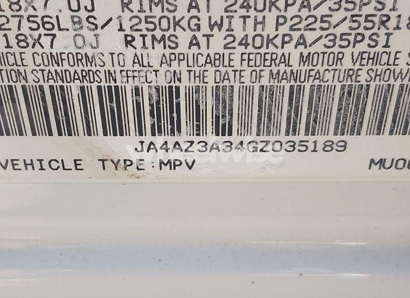 Photo 9 of 2016 Mitsubishi Outlander SEL (VIN JA4AZ3A34GZ035189)