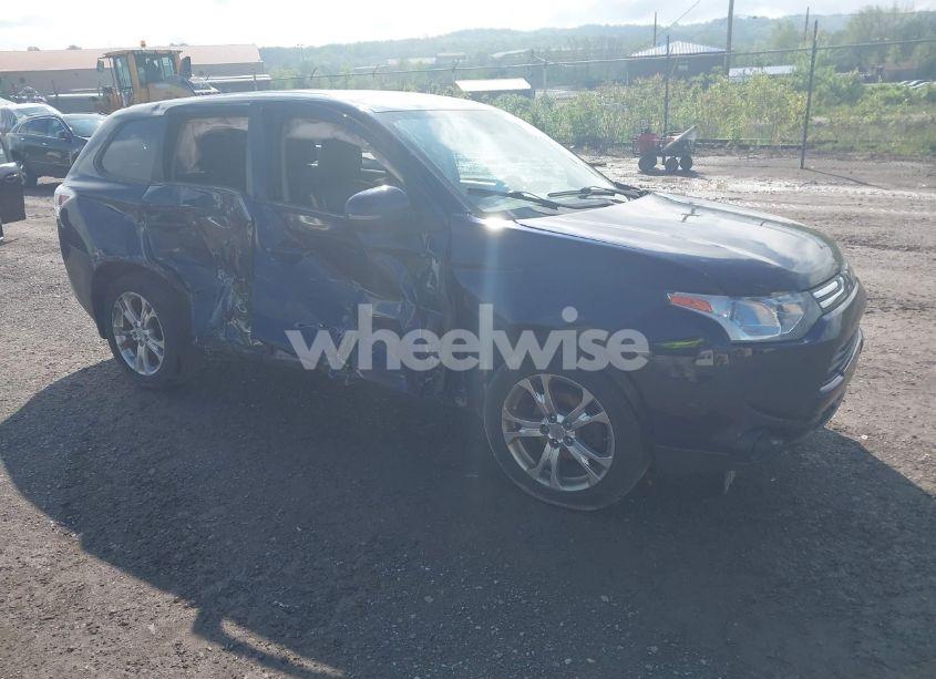 2014 Mitsubishi Outlander SE (VIN JA4AZ3A36EZ006533) main photo