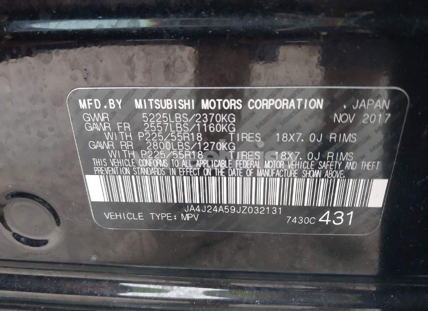 Photo 9 of 2018 Mitsubishi Outlander PHEV SEL (VIN JA4J24A59JZ032131)