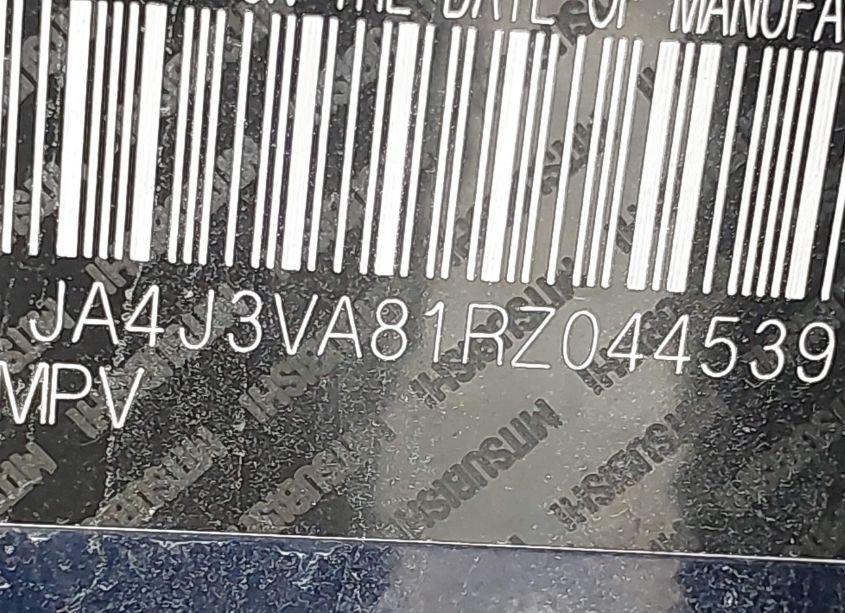 Photo 9 of 2024 Mitsubishi Outlander SE 2.5 2WD/SE BLACK EDITION S-AWC/SE BLACK EDITION W/PANO ROOF S-AWC (VIN JA4J3VA81RZ044539)