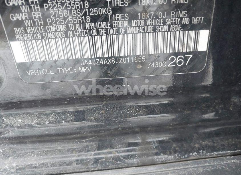 Photo 9 of 2018 Mitsubishi Outlander GT (VIN JA4JZ4AX8JZ011655)