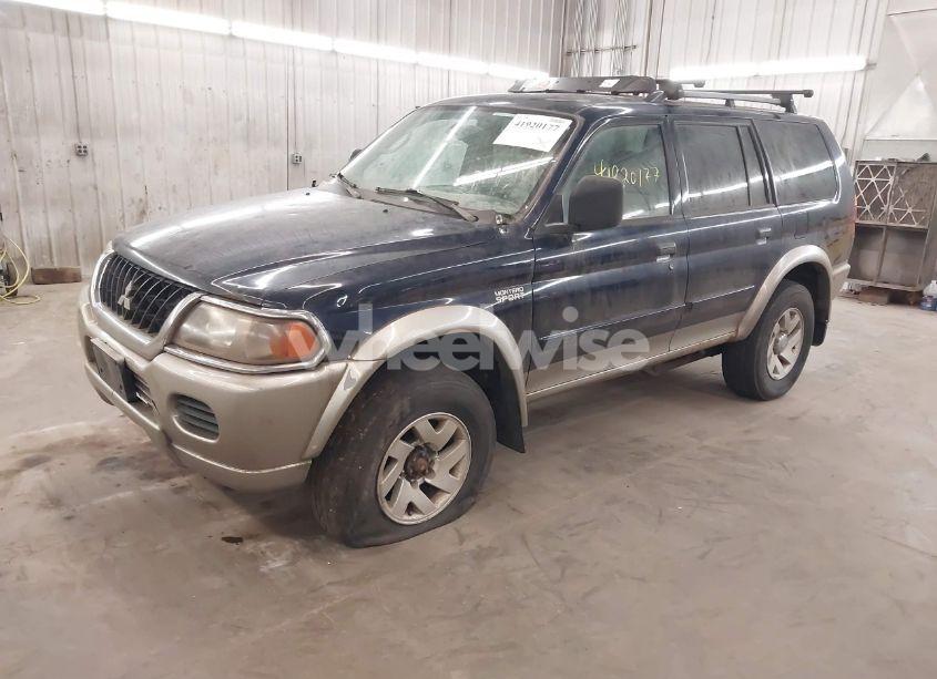 Photo 2 of 2002 Mitsubishi Montero SPORT XLS (VIN JA4MT31R92P011736)