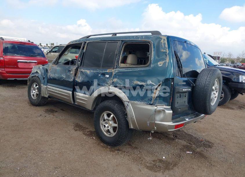 Photo 3 of 2002 Mitsubishi Montero LIMITED (VIN JA4MW51R62J069499)
