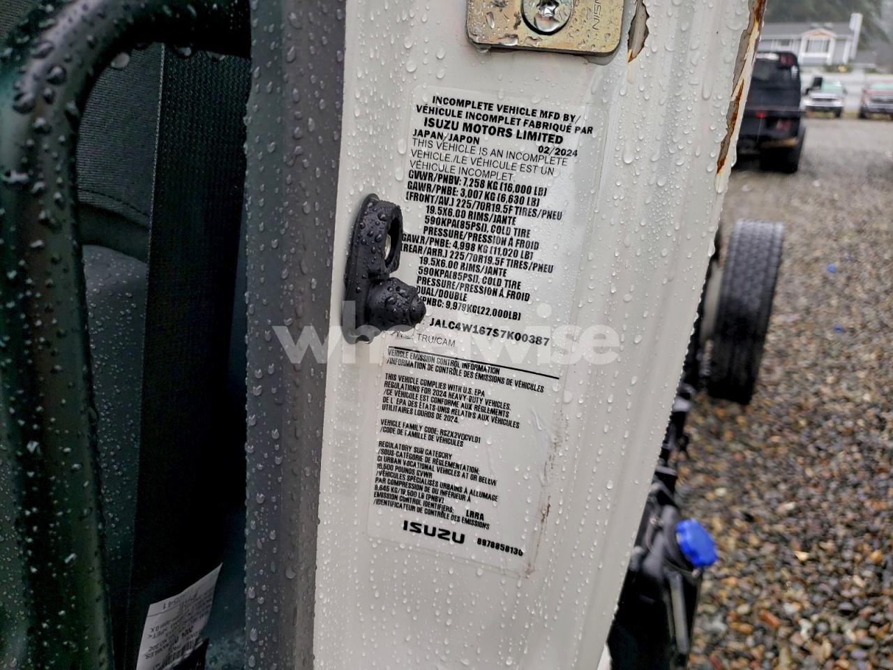 Photo 13 of 2025 ISUZU NPR XD TRUCK CAB AND CHASSIS (VIN JALC4W167S7K00387)