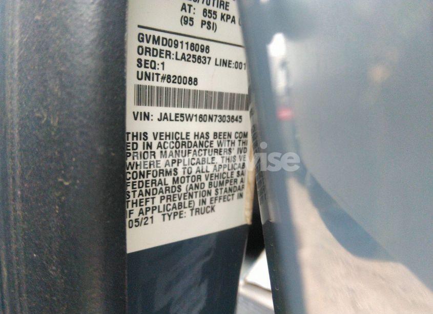 Photo 8 of 2022 Isuzu Nrr (VIN JALE5W160N7303645)