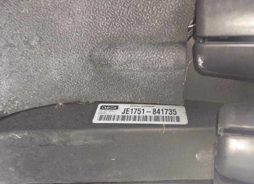 Photo 9 of 2018 Golf Cart OTHER (VIN JE1751841735)