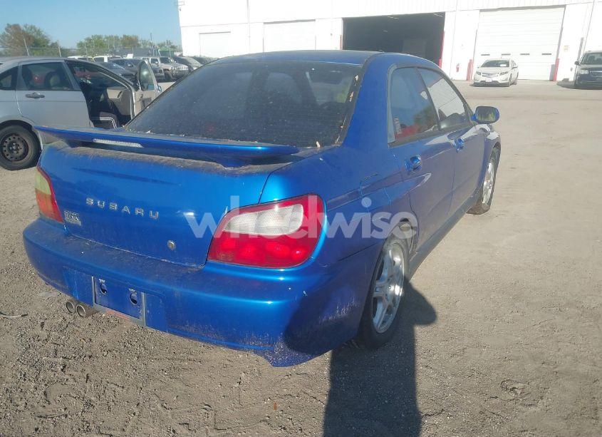 Photo 4 of 2003 Subaru Impreza WRX (VIN JF1GD29623G502936)