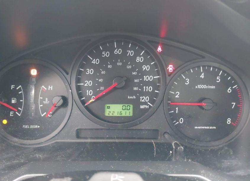 Photo 7 of 2005 Subaru Impreza 2.5RS (VIN JF1GD67545H521082)