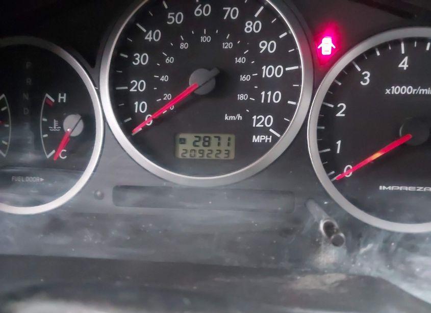 Photo 7 of 2004 Subaru Impreza 2.5RS (VIN JF1GD67564H501107)