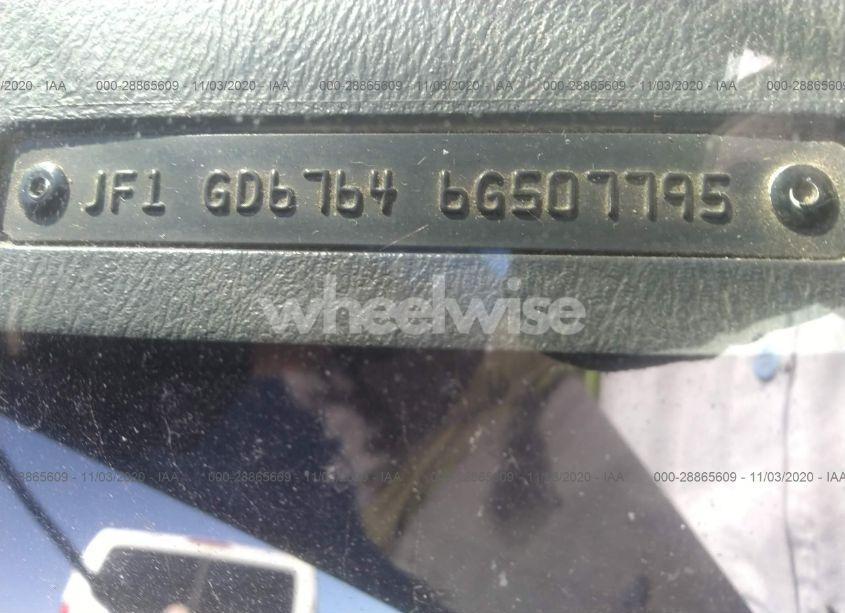 Photo 9 of 2006 Subaru Impreza 2.5I (VIN JF1GD67646G507795)