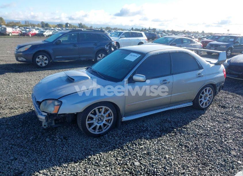 Photo 2 of 2005 Subaru Impreza SEDAN WRX (VIN JF1GD70635L513660)