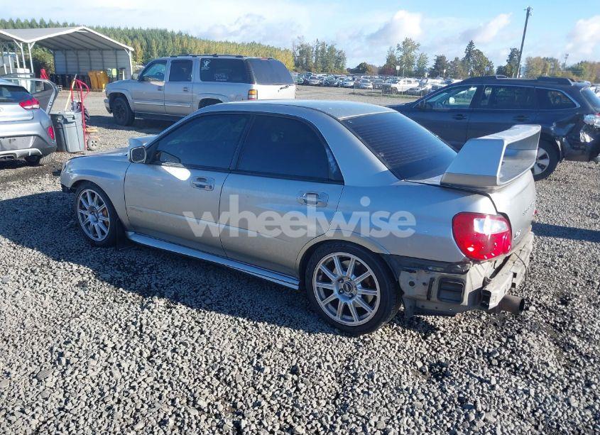 Photo 3 of 2005 Subaru Impreza SEDAN WRX (VIN JF1GD70635L513660)