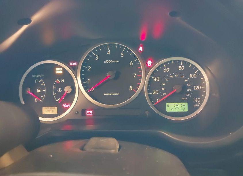 Photo 7 of 2006 Subaru Impreza WRX TR (VIN JF1GD79686G524585)