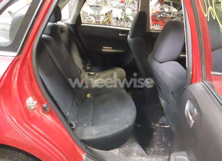 Photo 8 of 2009 Subaru Impreza 2.5I (VIN JF1GE60679H503956)