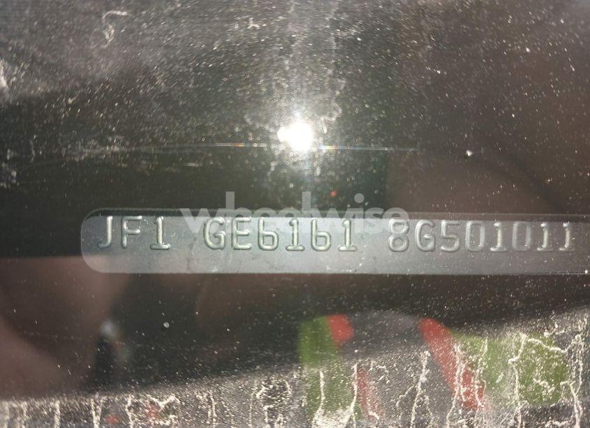 Photo 9 of 2008 Subaru Impreza 2.5I (VIN JF1GE61618G501011)