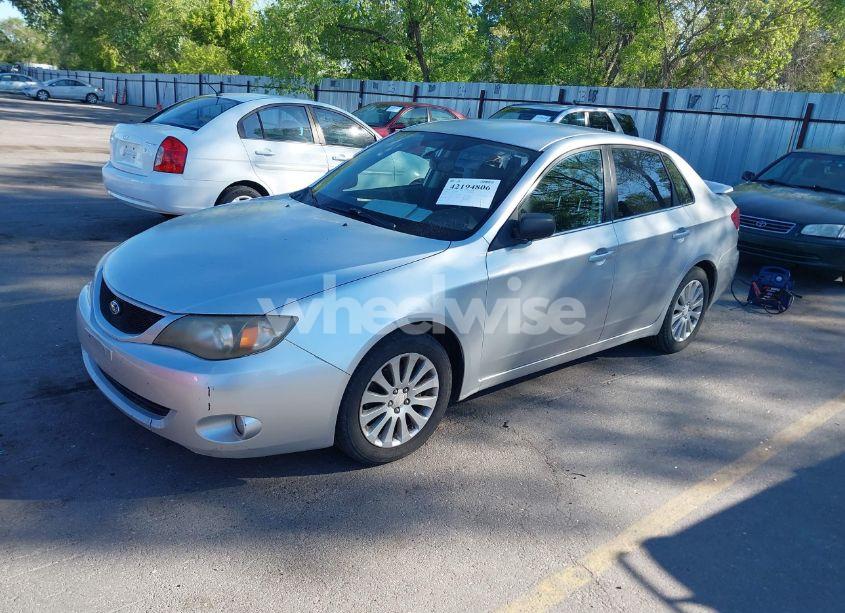 Photo 2 of 2008 Subaru Impreza 2.5I (VIN JF1GE61668H503234)