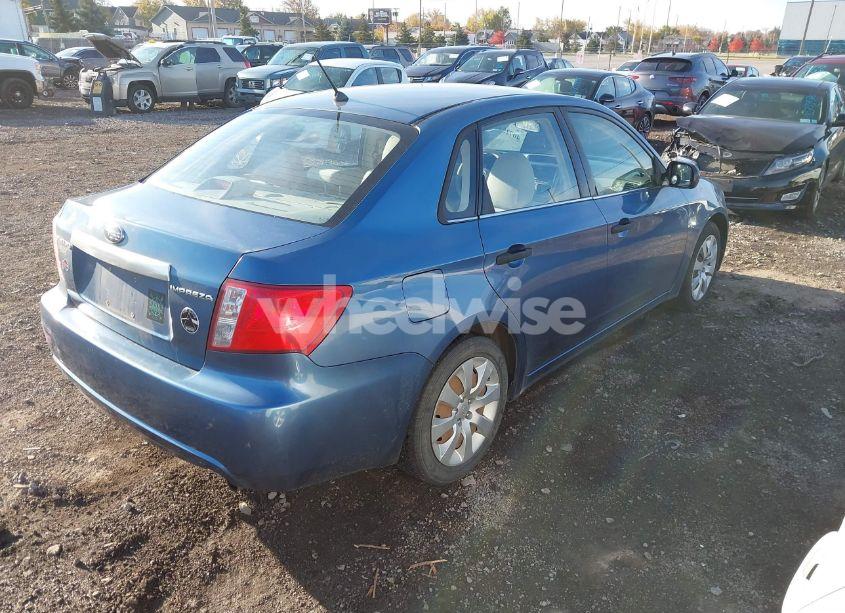 Photo 4 of 2008 Subaru Impreza 2.5I (VIN JF1GE61698H500134)