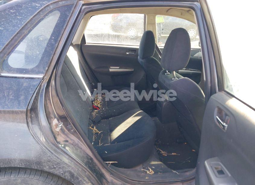 Photo 8 of 2008 Subaru Impreza 2.5I (VIN JF1GE61698H509707)