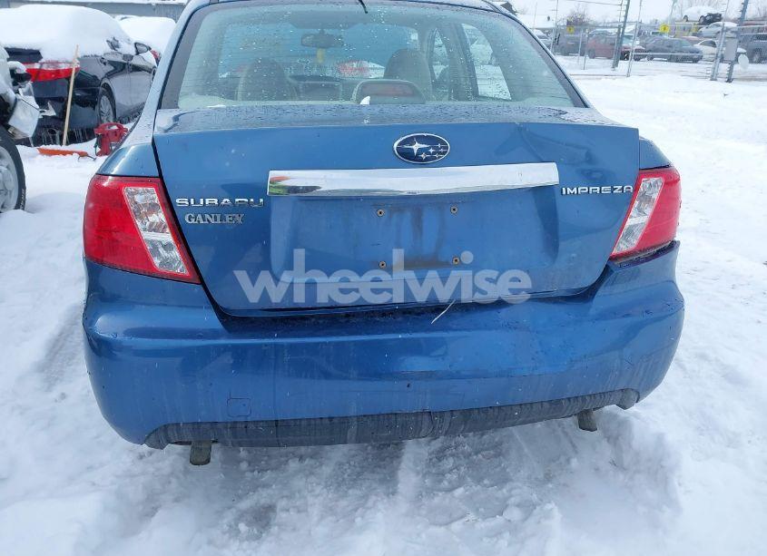 Photo 6 of 2008 Subaru Impreza 2.5I (VIN JF1GE616X8H517573)